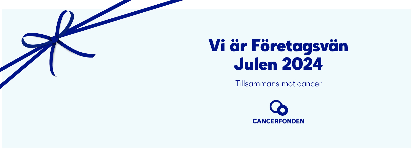 Julhälsning från Cancerfonden